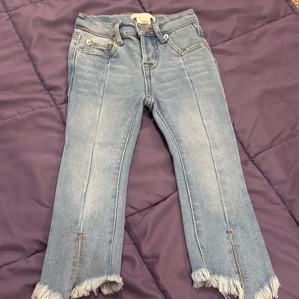 Chelsea & Violet Distressed Light Blue Kids Jeans